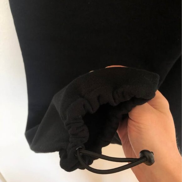 MADE Recess Black Heavyweight Sweatpants with Custom GWS Camp Patch Size Large - Picture 5 of 6